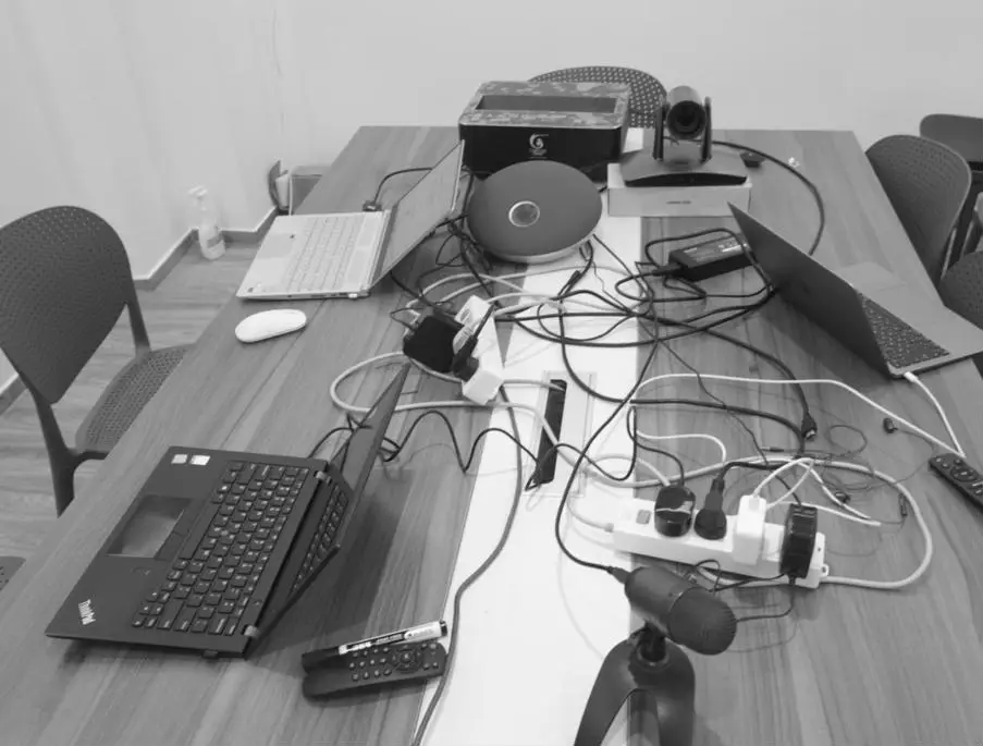 Videomødeløsning til mindre mødelokaler.