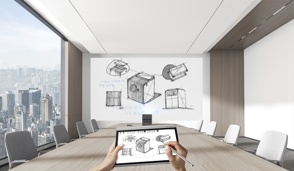 Med WritePad interagere du direkte med skærmen